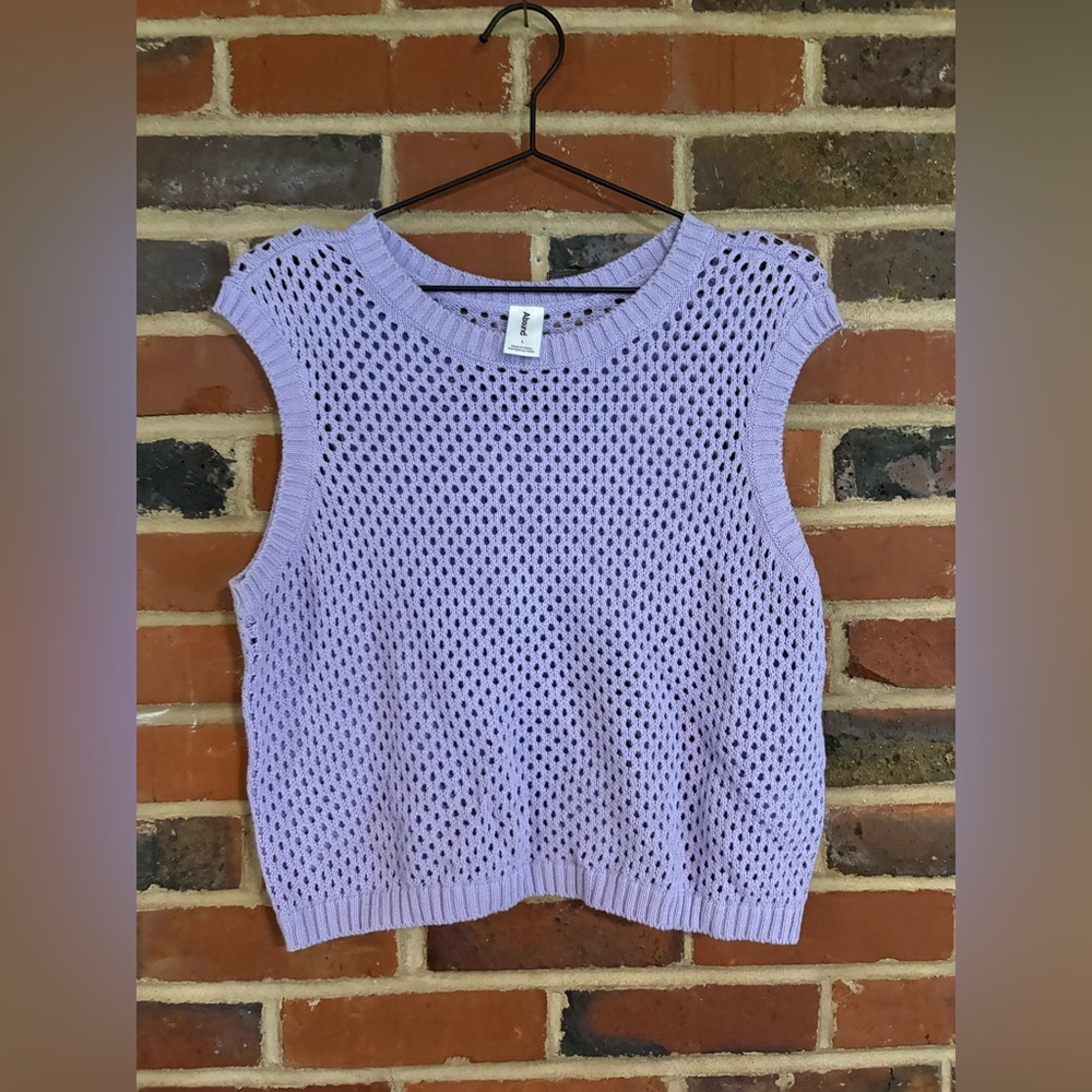 Light Purple Knit Top